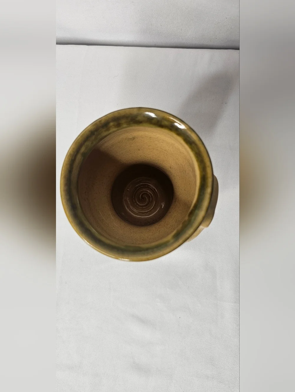 Vintage Pretty Ugly Pottery Wales Face Mug Hand Thrown Studio Art Pottery Vase